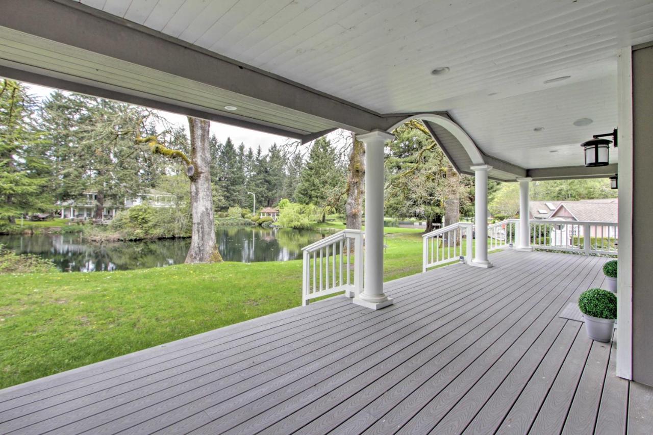 Contemporary Tacoma Cottage With Deck And Pond! Extérieur photo