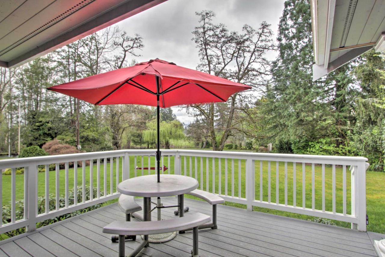 Contemporary Tacoma Cottage With Deck And Pond! Extérieur photo